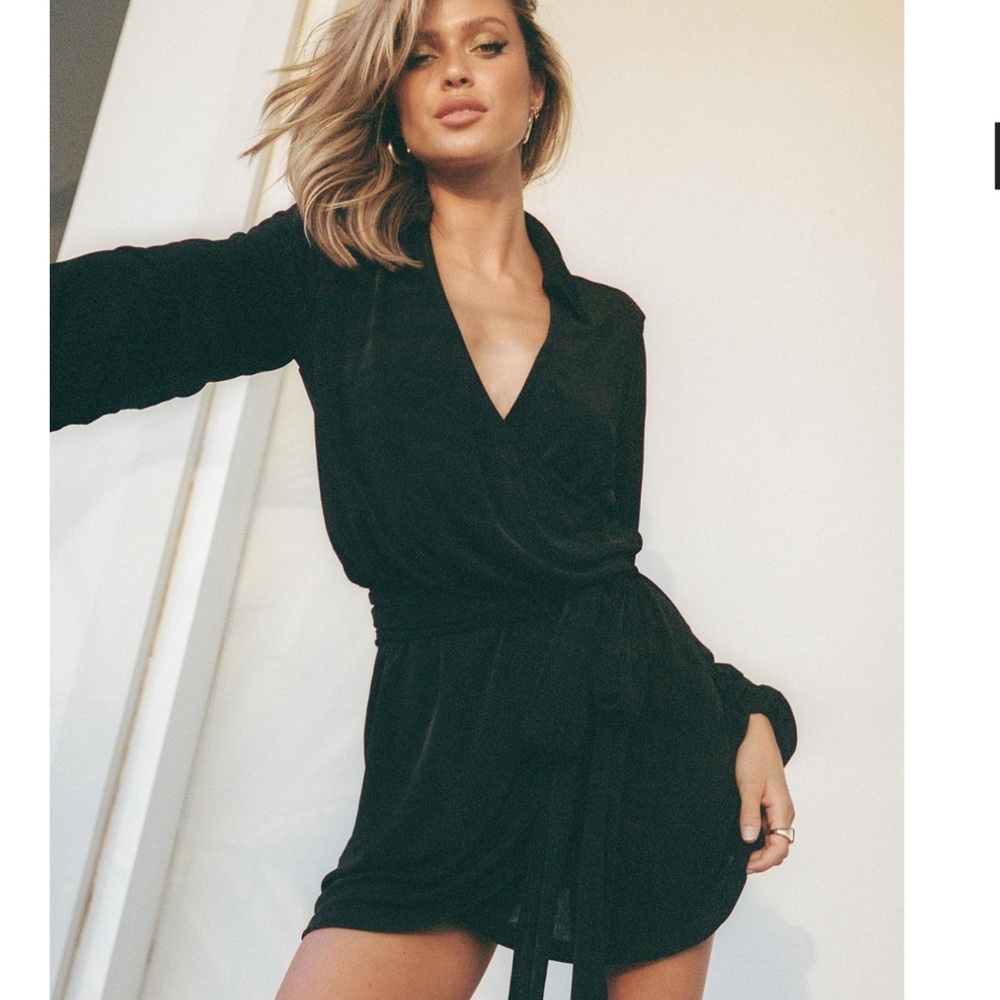 Princess Polly Long Sleeve Mini Dress